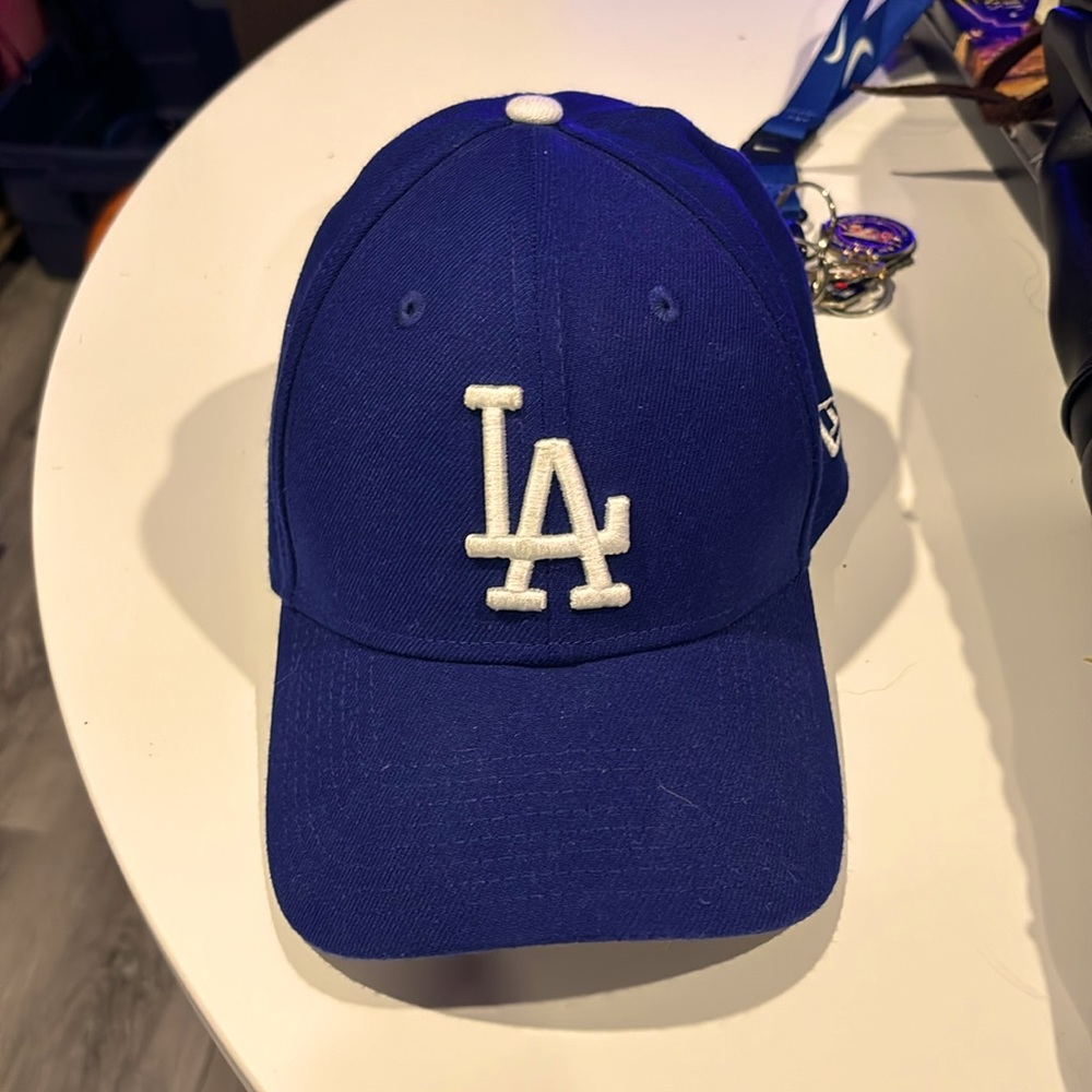 LA blue dodgers hat from lids originally 70$